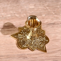 Подсвечник "Кэндл" латунь 8 см Подсвечник "Кэндл" латунь 8 см