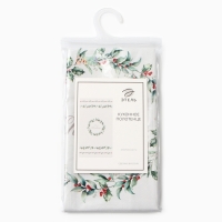 Новый год. Полотенце Этель "Merry Christmas" 40х73 см, 100% хлопок, саржа 190 г/м2