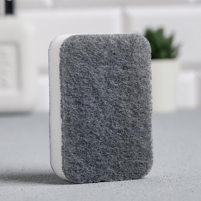 Губка для мытья посуды &laquo;Терпение и труд, мне не идут&raquo; 9х6 см