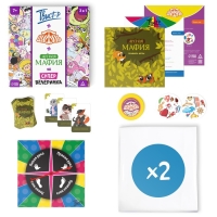 Настольная игра &laquo;Твист-Р+Дуббль+Мафия=супервечеринка!&raquo;, 7+