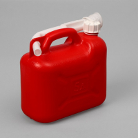 Канистра ГСМ &laquo;Звезда&raquo;, 5 л, с заливным устройством, крышка МИКС