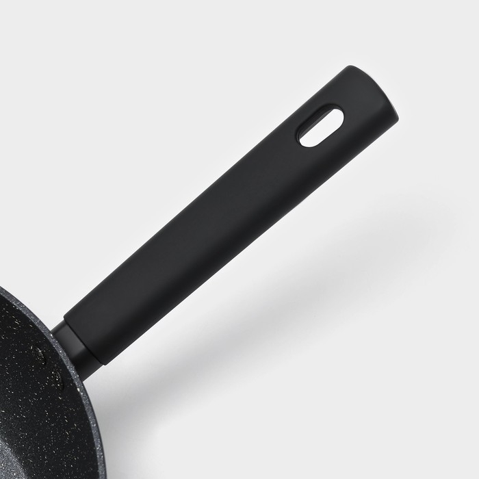 Сковорода Доляна &laquo;Первый дом&raquo;, d=28 см, h=8 см, индукция, цвет чёрный