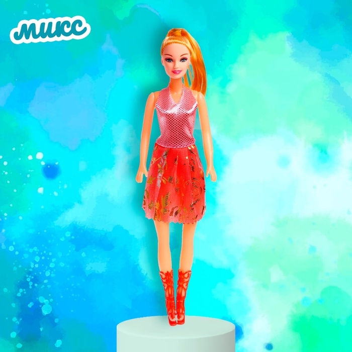 Кукла-модель &laquo;Анна&raquo; в платье, МИКС