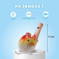 Свистулька керамическая &laquo;Экзотическая рыба&raquo;, 3,5 &times; 7 &times; 5 см