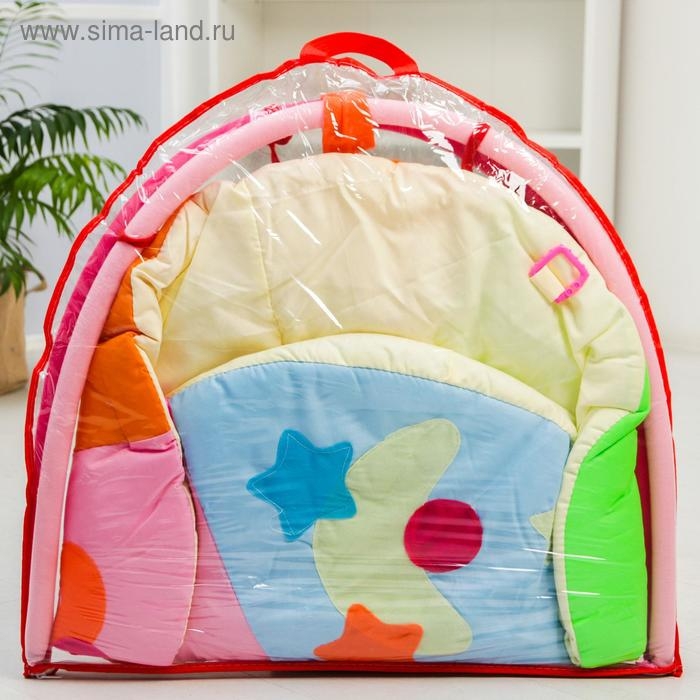 Развивающий коврик с дугами «Путешествие», 85х85 см, Крошка Я Развивающий коврик с дугами «Путешествие», 85х85 см, Крошка Я
