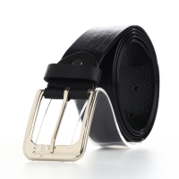 Ремень мужской, ширина 3,5 см, винт, пряжка металл, цвет чёрный Ремень мужской, ширина 3,5 см, винт, пряжка металл, цвет чёрный