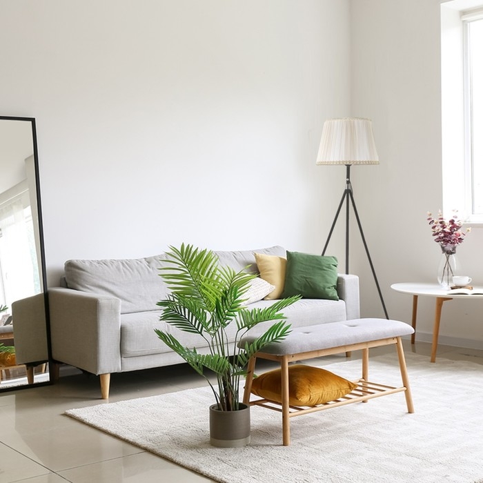 Торшер 19020/1 E27 40Вт черный 75х75х130 см