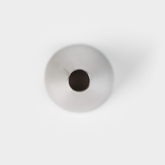 Насадка кондитерская KONFINETTA &laquo;Круг&raquo;, d=2,4 см, выход 0,6 см, нержавеющая сталь