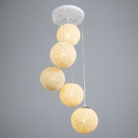 Светильник BayerLux "Ротанг" 5хЕ27 40Вт бежевый 35х35х35-150см Светильник BayerLux "Ротанг" 5хЕ27 40Вт бежевый 35х35х35-150см