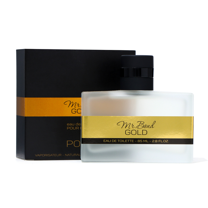 Туалетная вода мужская Mr. Bond GOLD, 85 мл Туалетная вода мужская Mr. Bond GOLD, 85 мл