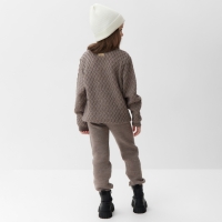 Брюки детские MINAKU, цвет коричневый, рост 122 см Брюки детские MINAKU, цвет коричневый, рост 122 см