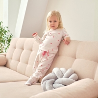 Комплект: джемпер и брюки Крошка Я &laquo;Зайчик&raquo;, рост 80-86 см, цвет бежевый