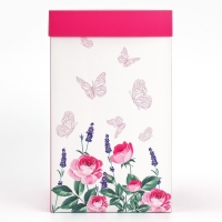 Коробка подарочная складная с 3D эффектом, упаковка, &laquo;Самой прекрасной&raquo;, 18 х 14 х 23 см