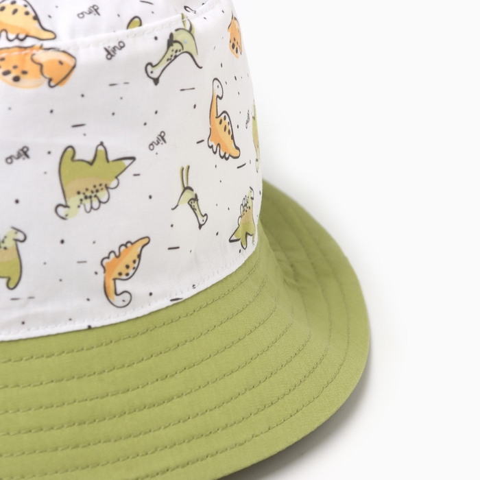 Панама детская, цвет зеленый, размер 44-46 Панама детская, цвет зеленый, размер 44-46