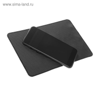 Коврик противоскользящий, 20&times;13 см, черный