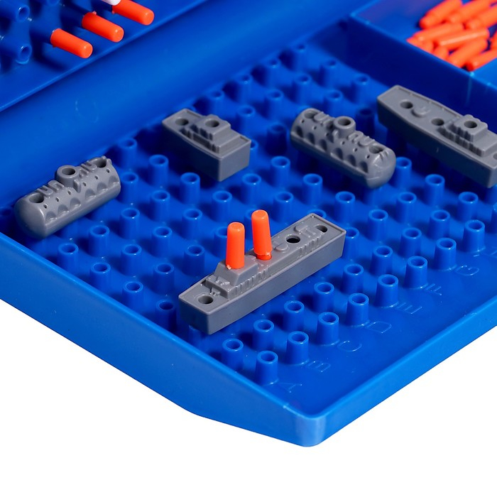 Настольная игра «Морской бой» с пластиковым полем, 2 игрока, 5+ Настольная игра «Морской бой» с пластиковым полем, 2 игрока, 5+