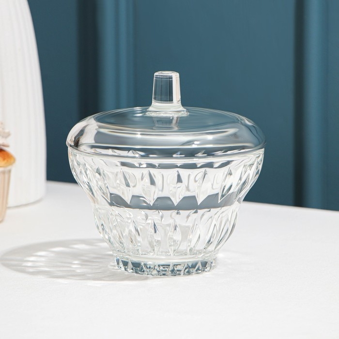 Сахарница стеклянная &laquo;Айсд Винтаж&raquo;, 390 мл