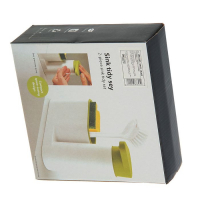 Подставка для ванных и кухонных принадлежностей с дозатором, 6&times;17,5&times;19 см, цвет МИКС