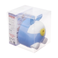 Точилка механическая с контейнером, Ушки синий/белый Точилка механическая с контейнером, Ушки синий/белый