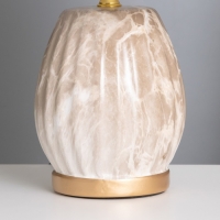 Лампа настольная "Валерия" 1х40Вт Е14 коричневый 20х20х31см Лампа настольная "Валерия" 1х40Вт Е14 коричневый 20х20х31см