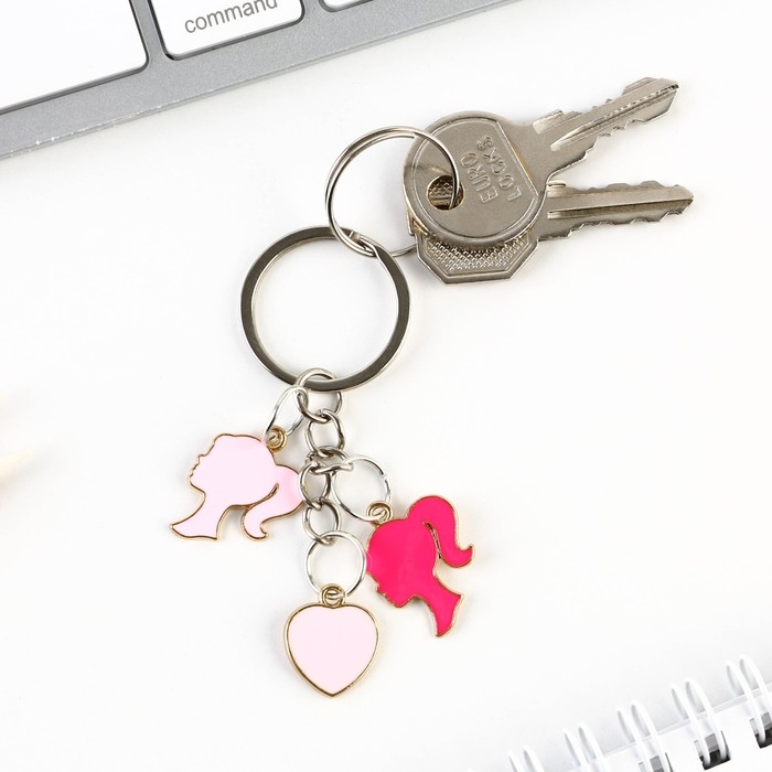 Брелок для ключей &laquo;Only pink&raquo;, 2.5 х 9 см