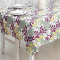 Клеёнка на стол на тканевой основе Доляна «Листья», рулон 20 метров, ширина 137 см, общая толщина 0,22 мм Клеёнка на стол на тканевой основе Доляна «Листья», рулон 20 метров, ширина 137 см, общая толщина 0,22 мм