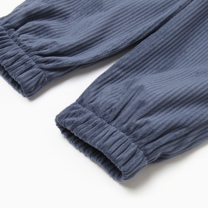 Костюм детский KAFTAN Костюм детский KAFTAN "Velvet", размер 38 (146-152), синий