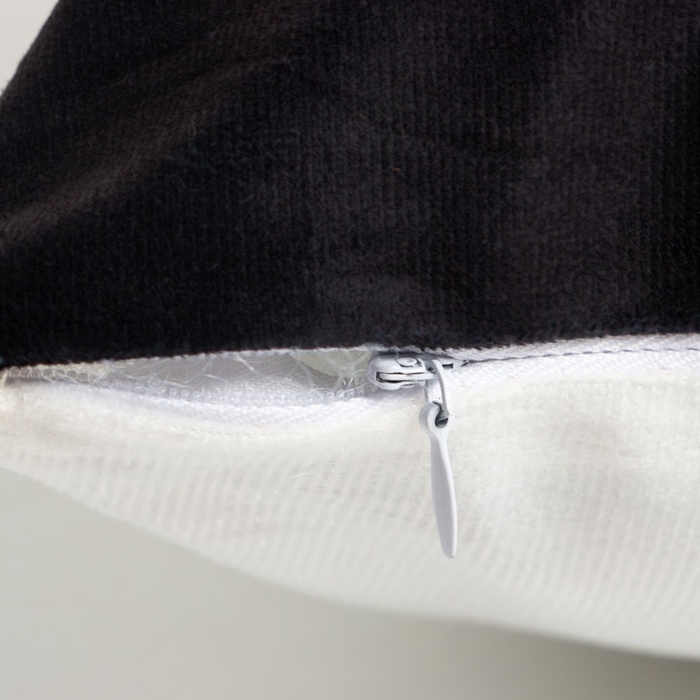 Наволочка декоративная Этель "Russian" 40х40 см, велюр, 100% п/э