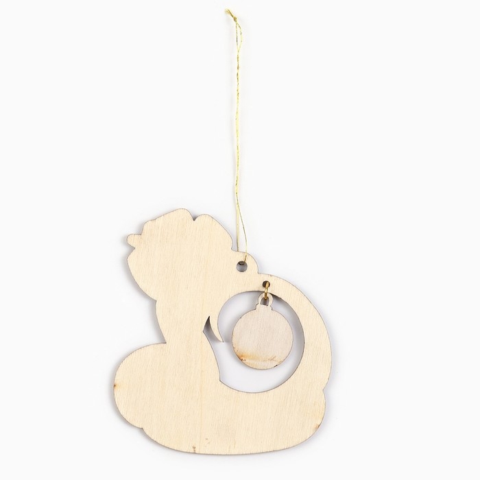 Ёлочная игрушка новогодняя &laquo;Змейка&raquo;, на Новый год, 8,5 х 9,6 см