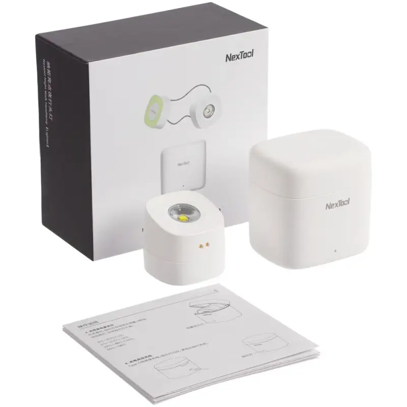 Налобный фонарь Night Walk Headlamp, белый Налобный фонарь Night Walk Headlamp, белый