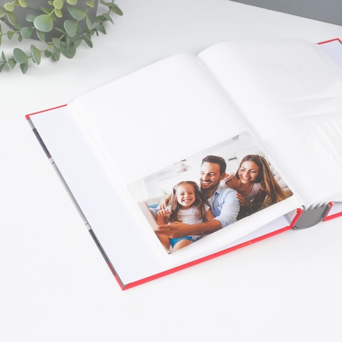 Фотоальбом на 200 фото 10х15 см "Мотоцикл" в коробке МИКС 5,6х20,5х26,2 см