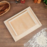 Набор досок для пельменей 2 шт (40 &times; 30 &times; 4 см; 30 &times; 21 &times; 4 см)