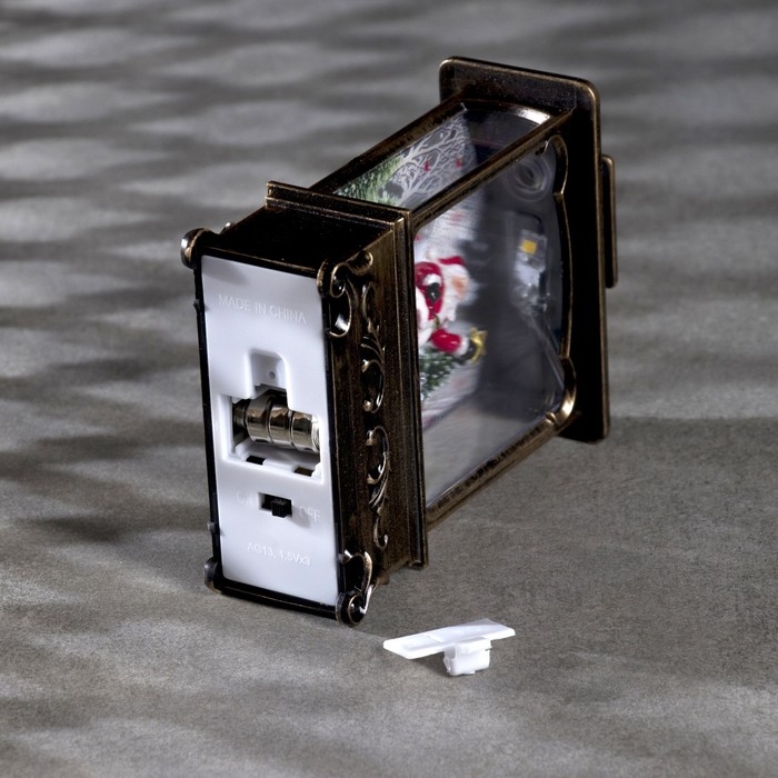 Светодиодная фигура «Дед Мороз и ёлка» 7.6 × 13.5 × 3.2 см, пластик, батарейки AG13х3 (в комплекте), свечение тёплое белое Светодиодная фигура «Дед Мороз и ёлка» 7.6 × 13.5 × 3.2 см, пластик, батарейки AG13х3 (в комплекте), свечение тёплое белое