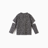 Футболка с дл.рукавом для девочки KAFTAN Trendy grey, р. 28 (86-92)