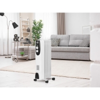 Обогреватель Ballu Classic BOH/CL-07WRN, масляный, 1500 Вт, 7 секций, 20 м2 Обогреватель Ballu Classic BOH/CL-07WRN, масляный, 1500 Вт, 7 секций, 20 м2