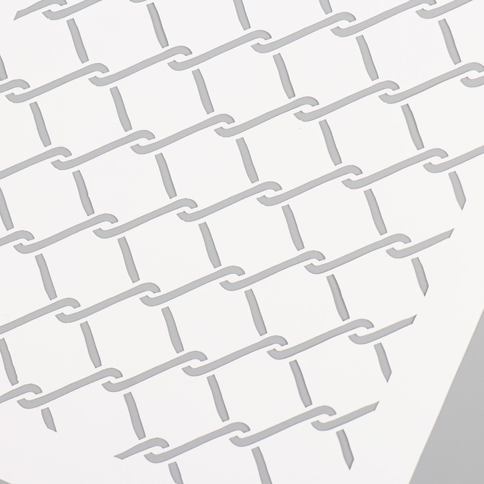 Трафарет пластиковый "Сетка рабица", 16х24 см