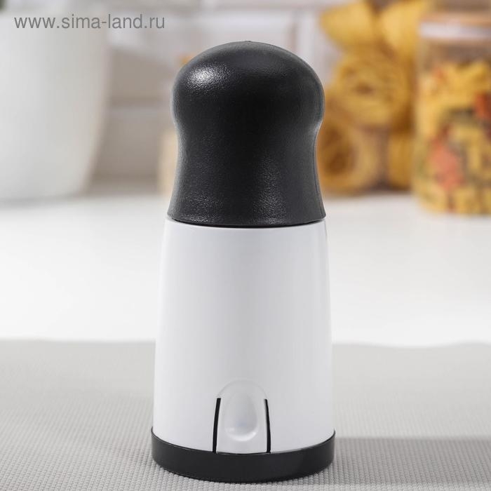 Тёрка кондитеркая для шоколада и сыра Доляна &laquo;Вкус&raquo;, 2 насадки, цвет белый, чёрный