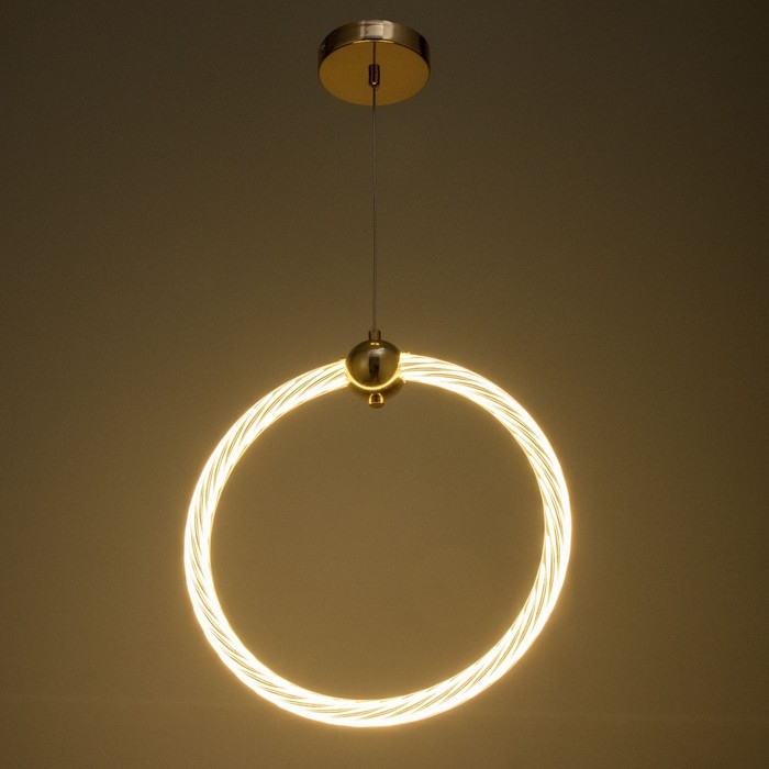 Светильник BayerLux Светильник BayerLux "Круг" LED 32Вт золото 34,5х6х37-120 см