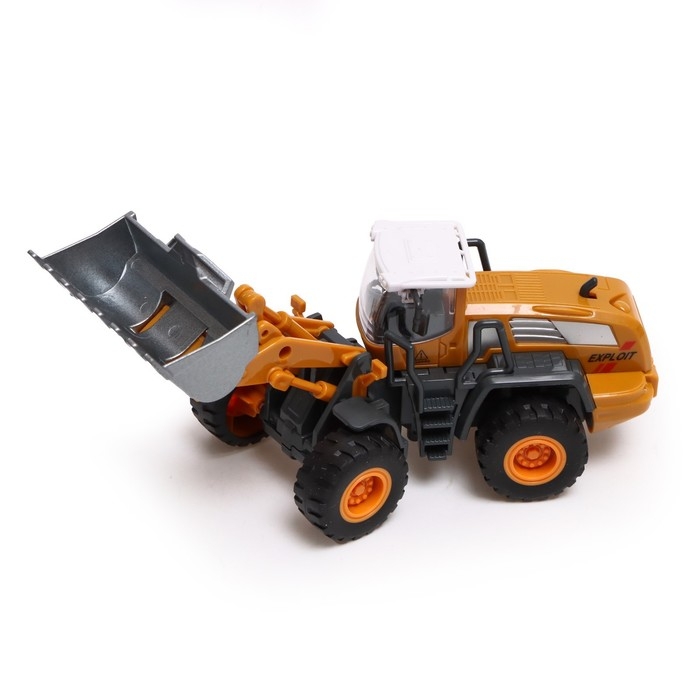 Погрузчик металлический &laquo;Стройтехника&raquo;, подвижные детали, с элементами из пластика