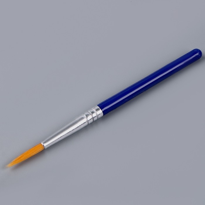 Новый год! Ёлочное украшение под раскраску &laquo;Снеговик&raquo; с подвесом, кисть