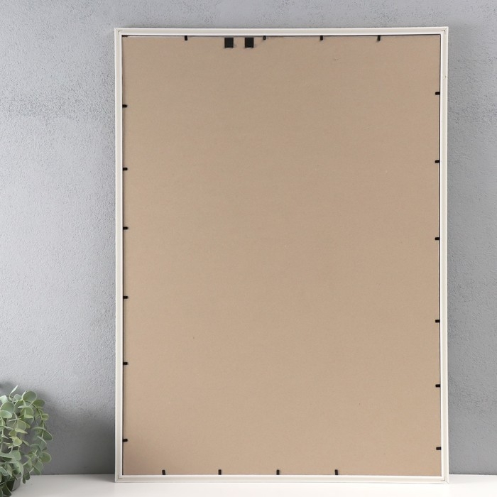 Фоторамка пластик "Стиль бежевый" 50х70 см, бежевый