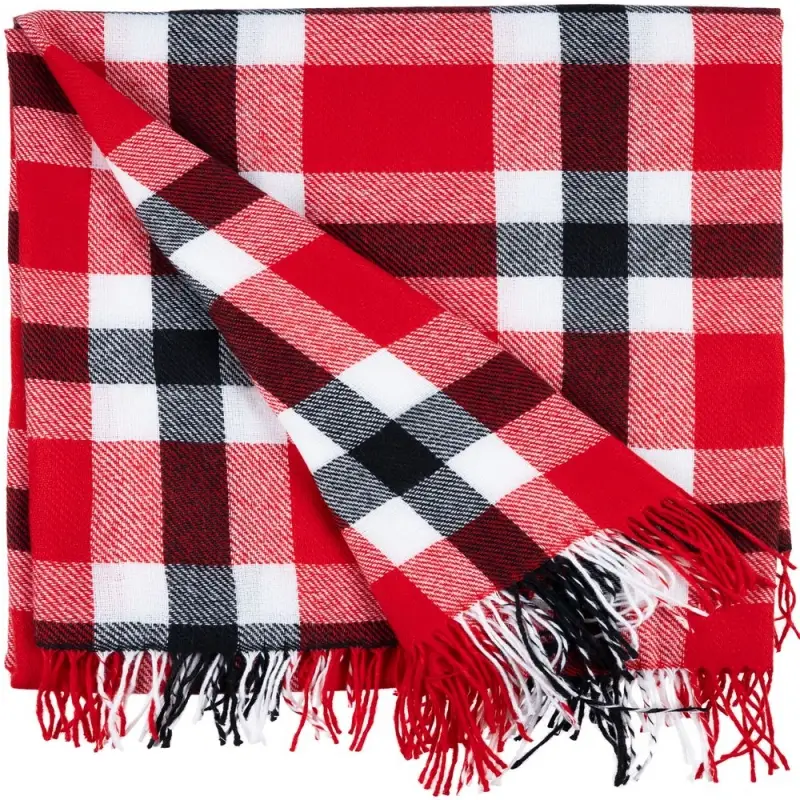 Плед &laquo;Валдай&raquo;, красный