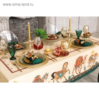 Скатерть Этель &laquo;Нью-Дели&raquo; 180х150 см, 100 % хл, саржа 190 гр/м2