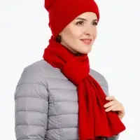 Шарф Real Talk, красный