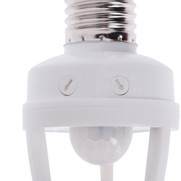 Патрон E27 с датчиком движения, 360 градусов, 6 метров, 110-240 В Патрон E27 с датчиком движения, 360 градусов, 6 метров, 110-240 В