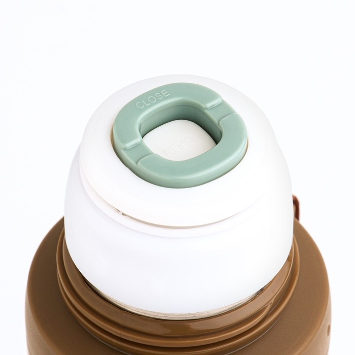 Термос, 550 мл, Гильза "Мастер К. Спорт",  с кружкой, сохраняет тепло 10 ч, 7 х 28 см, красный 50899