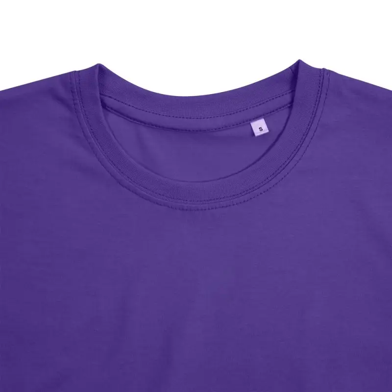 Футболка унисекс T-bolka 160, фиолетовая, размер S