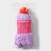 Насадка для швабры ленточная Доляна «Широкие петли», микрофибра, 28×7×7 см, цвет МИКС Насадка для швабры ленточная Доляна «Широкие петли», микрофибра, 28×7×7 см, цвет МИКС