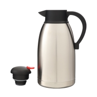 Термос-кофейник, 2 л, сохраняет тепло до 24 ч, хром Термос-кофейник, 2 л, сохраняет тепло до 24 ч, хром