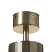 Спот "Алисер" GU10 бронза 7,5х7,5х20 см Спот "Алисер" GU10 бронза 7,5х7,5х20 см